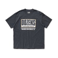 [RATS]DOZENS TEE/CHARCOAL