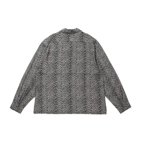 [HIDE AND SEEK]Leopard L/S Shirt/GRY