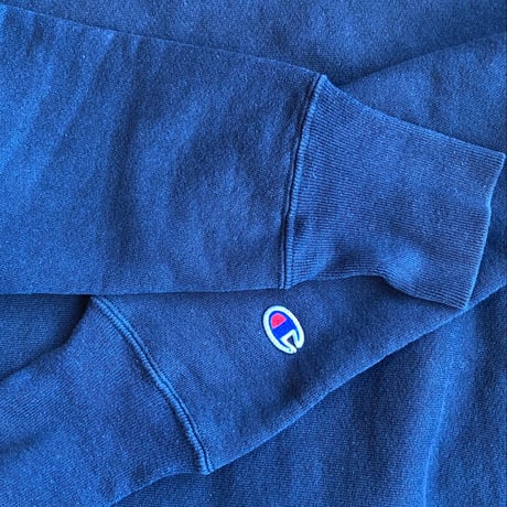 【MADE IN U.S.A. / M】希少 Champion チャンピオン リバースウィーブ スウェット 紺 無地