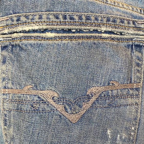 【DIESEL】ダメージ加工デニム W29 MADE IN ITALY