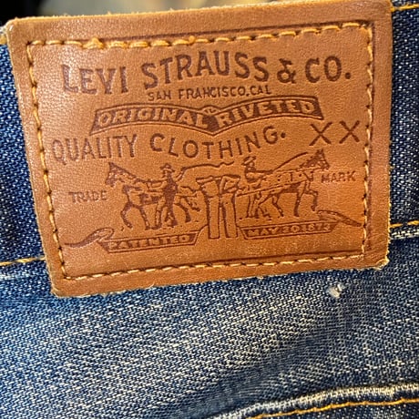 【LEVI'S】HOMAGE JEAN W30 L34 ブルーデニム ジーパン アメリカ製