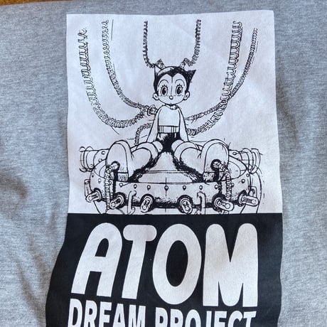 希少【鉄腕アトム】 誕生記念 2003.4.7 Tシャツ L グレー 手塚プロダクション公式 ATOM DREAM