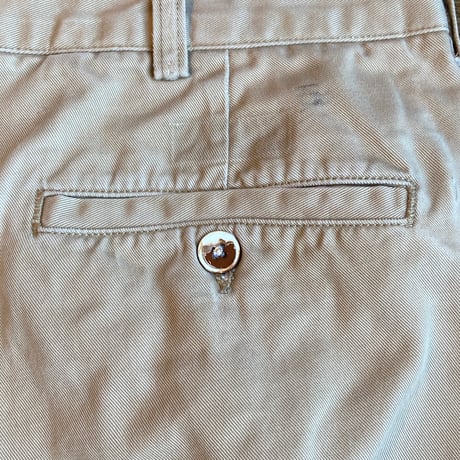 【POLO Ralph Lauren】CHATCHFIELD チノパン W36L34 ベージュ 2タック
