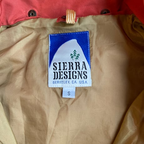 【SIERRA DESIGNS】60/40クロス マウンテンパーカー S / オレンジ系
