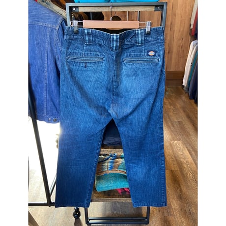 日本製 【Denime / Dickies】パッチ付 デニムパンツ