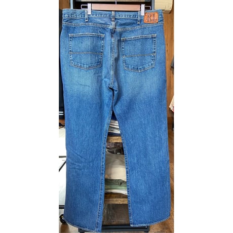 【RALPH LAUREN 】RLパッチ デニムパンツ ストレート W38 L32
