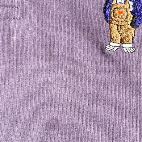 【BEN DAVIS】ゴリラ刺繍 長袖 ラガーシャツ Ｌサイズ