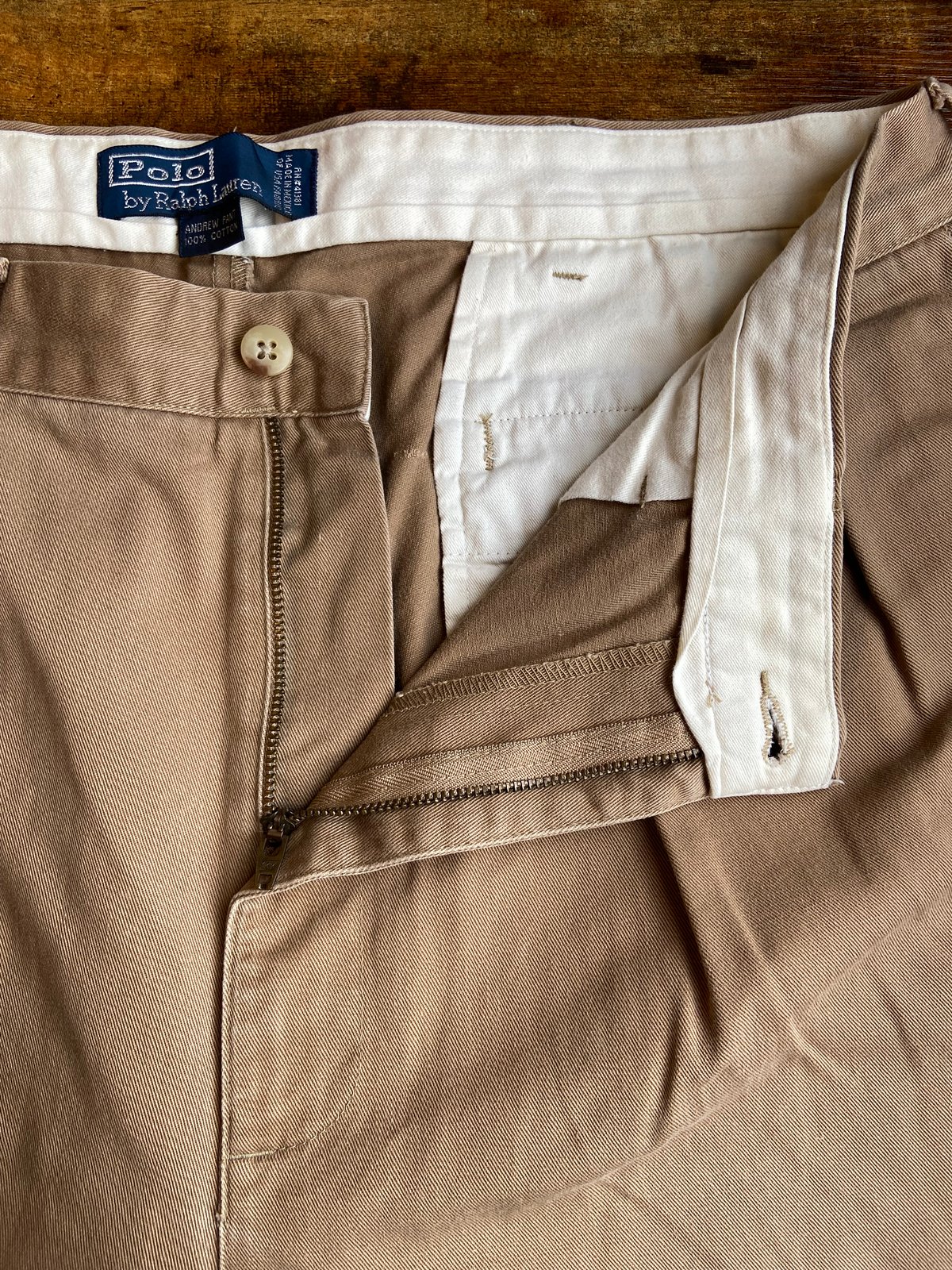 Polo by Ralph Lauren】 ANDREW PANT 2タック コットン チノ