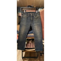 Made in USA【RRL】デニムパンツ　ストレート　32×32　ボタンフライ