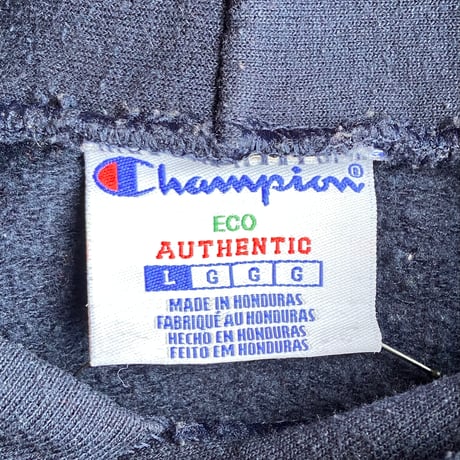 【Champion】 Wounded Warrior Navy プルオーバーパーカー ネイビー L