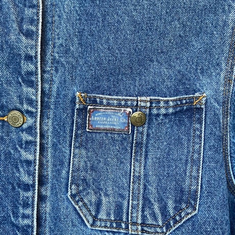 90sヴィンテージ 【RALPH LAUREN】【LAUREN JEANS CO. 】デニムカバーオール M