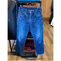 【Levi's VINTAGE CLOTHING 702-XX】 シンチバック・ボタンフライ 濃紺ヴィンテージ加工デニムパンツ