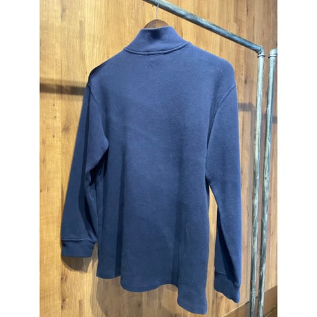 【Polo by Ralph Lauren】 ビッグポニー ハーフジップ スウェット ネイビー XL(18-20)