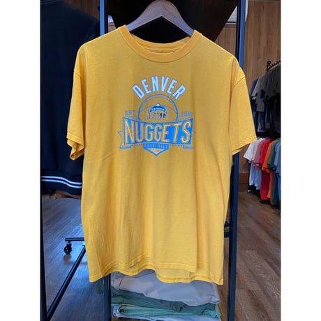 【NBA公式】DenverNuggetsTシャツ L/G イエロー