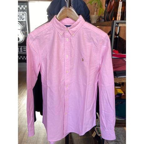 【RALPH LAUREN】 オックスフォードシャツ ピンク XL