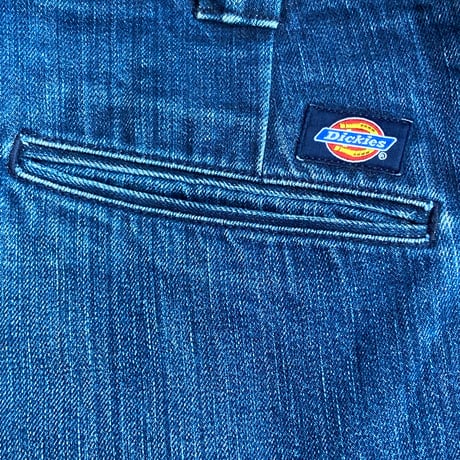 日本製 【Denime / Dickies】パッチ付 デニムパンツ