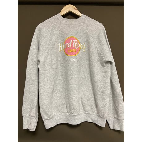 USA製【Hard Rock Cafe】 VALENCIA スウェット グレー Lサイズ