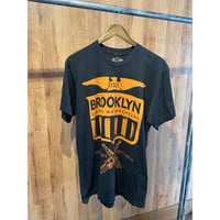 【The Brooklyn Circus】 モーターサイクル プリントTシャツ L ブラック アメカジ USA製
