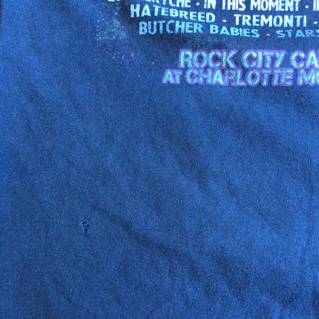 フェスT【CAROLINA REBELLION 2015】 ラウドロック・メタル フェスTシャツ ブラック