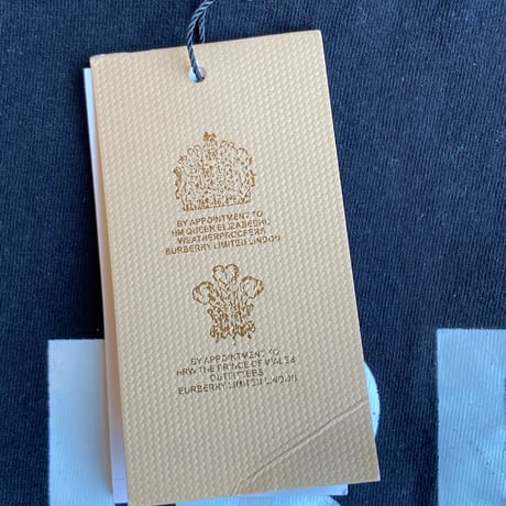 デッドストック・タグ付き【BURBERRY】 ホースフェリープリント Tシャツ ブラック L