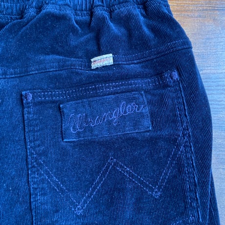 【ÉDIFICE別注】Wrangler ラングラー コーデュロイ ジョガーパンツ ネイビー Lサイズ