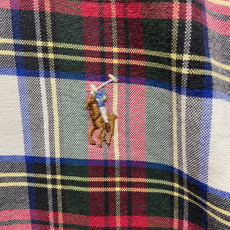 【RALPH LAUREN】タータンチェックシャツ　S
