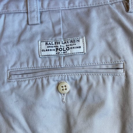 【Polo by Ralph Lauren】 PROSPECT PANT  チノパン W38 L30 ベージュ コットンパンツ