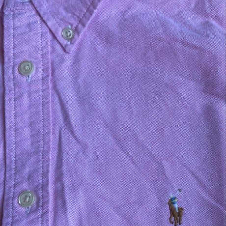 【RALPH LAUREN】 オックスフォードシャツ ピンク XL