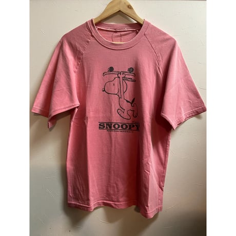 SNOOPY  Tシャツ　ピンク　M