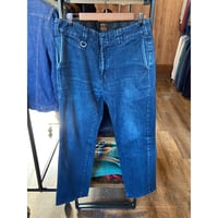 日本製 【Denime / Dickies】パッチ付 デニムパンツ