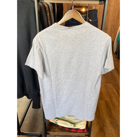 【DELTA】USAマップ 星条旗 プリントTシャツ M  ライトグレー