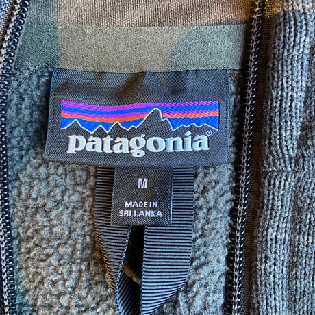 【Patagonia】 Mサイズ  P-6ロゴ フルジップ ジャケット/フリース　グレー系