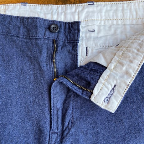 【Levi's】コットンリネン シャンブレー ジョガーパンツ 裾ゴム