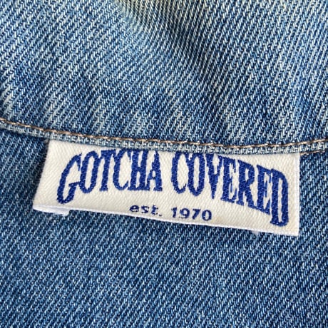 【GOTCHA COVERED】 90s ヴィンテージ デニム カバーオール ジャケット