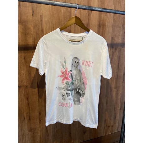 【KURT COBAIN】  オフィシャル ライセンス Tシャツ ホワイト M イギリス製