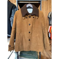 USA製・激レア【FIDELITY】 コーデュロイ Pコート型ジャケット S ブラウン