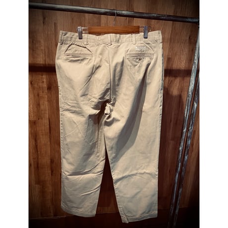 【POLO by Ralph Lauren】 HAMMOND PANT 2タック チノパンツ W36 L30 ベージュ CLASSIC POLO CHINO