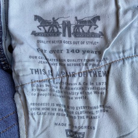 【Levi's】定番 511 スリムフィット ストレッチ デニムパンツ W34 L32