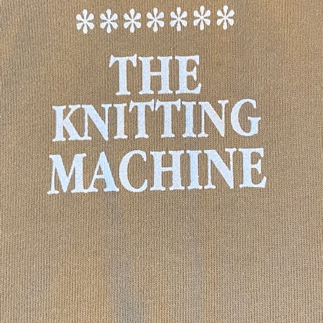 【Johnbull】　RAGE/THE KNITTING MACHINE プリントフーディ M ベージュ