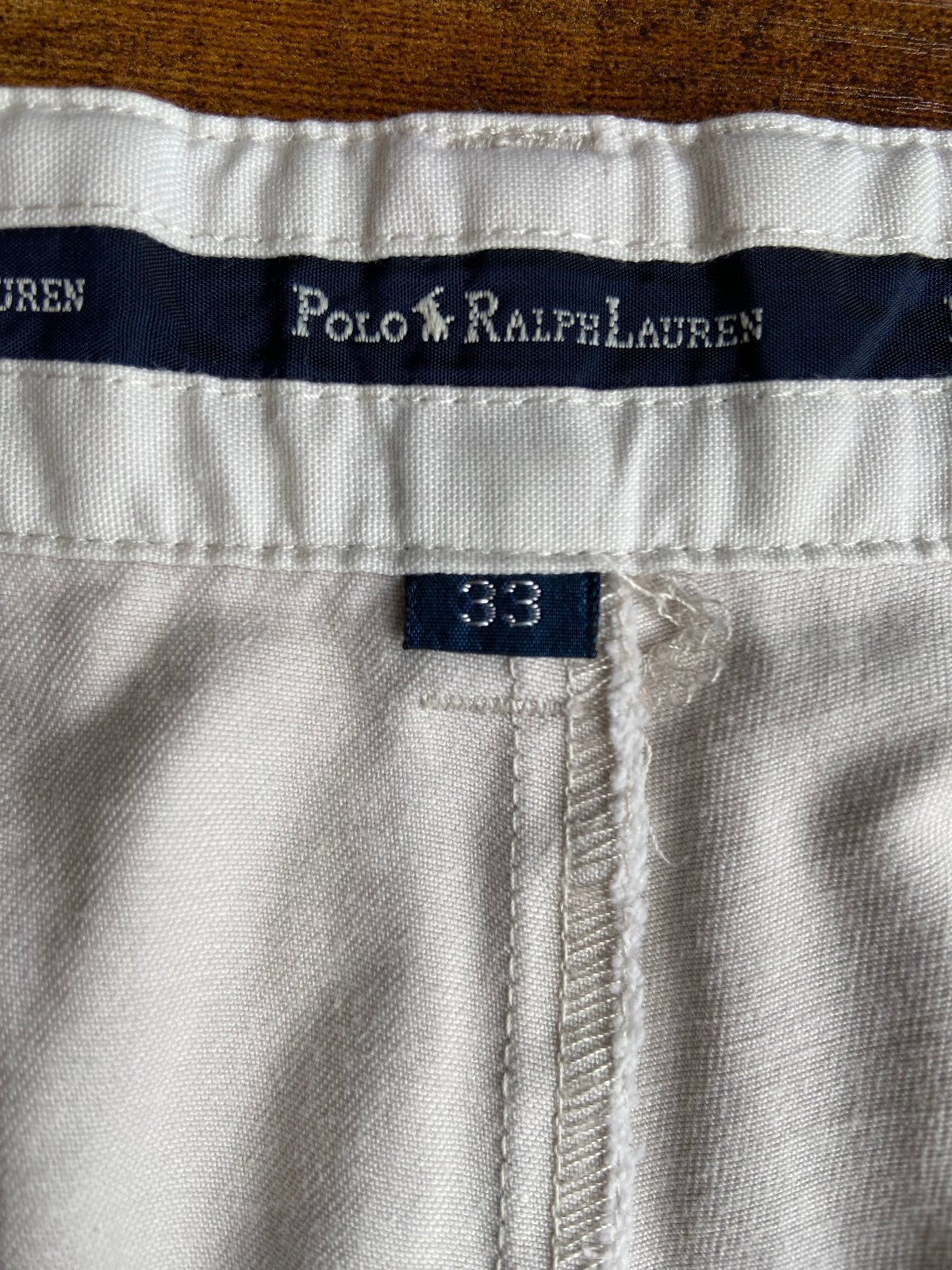 POLO RALPH LAUREN】 ツータック チノパンツ 33インチ ANDREW PA