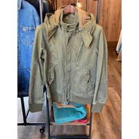【BEAMS】コットン ミリタリー ショートブルゾン / M-65