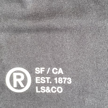 【Levi's】 バックプリント リラックスフィットTシャツ ブラック Mサイズ