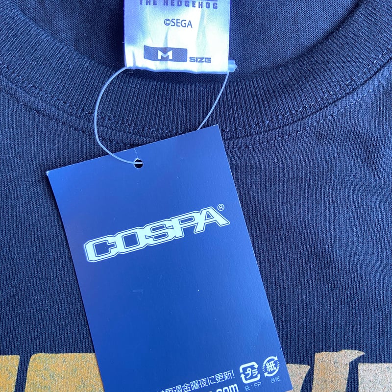デッドストック【COSPA】 ソニック・ザ・ヘッジホッグ グラフィックT