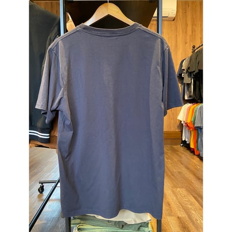 【T-GRAPHICS XL】レトロ 都会の風景 Tシャツ ニューヨーク風 ビッグプリント 濃紺/グレー メンズ マックハウス