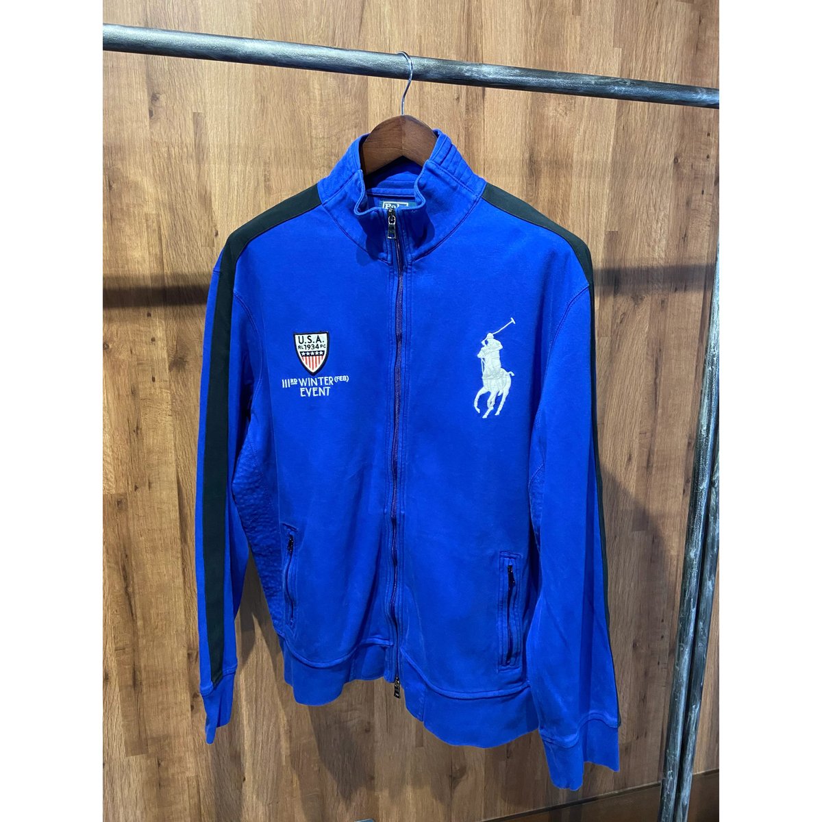 Polo by Ralph Lauren】 ビッグポニー USA 刺繍 ジップアップ トラッ