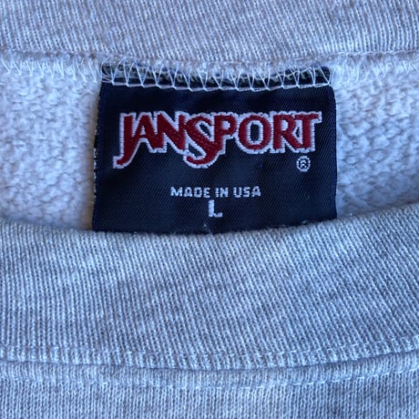 90s USA製 【JANSPORT】 カレッジスウェット L グレー ミズーリ大学