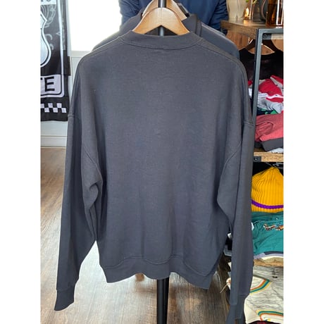 【FRUIT OF THE LOOM】 USA製 "ANGIE'S" アドプリント スウェット ブラック XXL