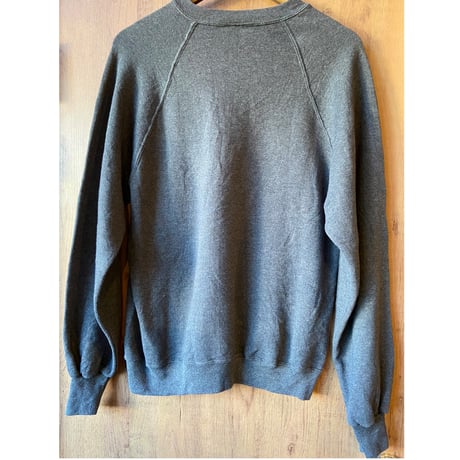 【JERZEES】USA製 無地 ラグラン スウェットシャツ XL グレー系 90s古着