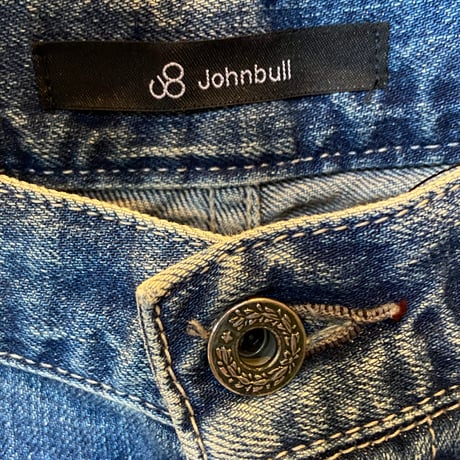 【Johnbull】ジョンブル ワークデザイン デニムパンツ L 日本製