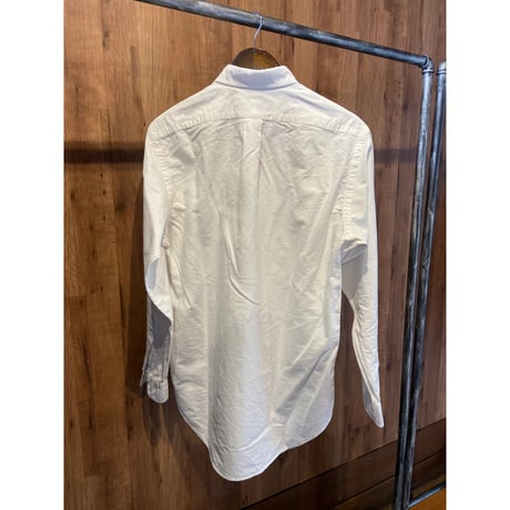 希少カナダ製【Polo Ralph Lauren】 オックスフォード BDシャツ ホワイト 15 1/2-34（L相当）